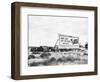 Billboard Camp, 1938-Dorothea Lange-Framed Giclee Print