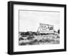 Billboard Camp, 1938-Dorothea Lange-Framed Giclee Print