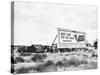 Billboard Camp, 1938-Dorothea Lange-Stretched Canvas