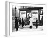 Billboard Dispaying Rassemblement Nationale Populaire Posters, German-Occupied Paris, February 1941-null-Framed Giclee Print