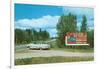 Billboard for Bemidji, Minnesota-null-Framed Art Print