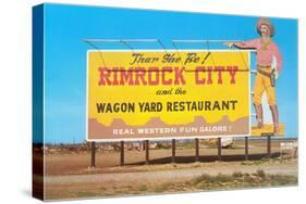 Billboard for Rimrock City-null-Stretched Canvas