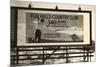 Billboard, Fox Hills Country Club, Golf-null-Mounted Art Print