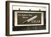 Billboard, Have a Cigar-null-Framed Art Print