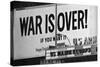 Billboard in times Square, War is Over!-null-Stretched Canvas