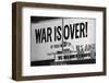 Billboard in times Square, War is Over!-null-Framed Photographic Print