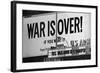 Billboard in times Square, War is Over!-null-Framed Photographic Print