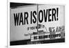 Billboard in times Square, War is Over!-null-Framed Photographic Print