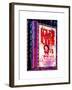 Billboard of Annie The Musical at the Palace Theatre on Broadway and Times Square at Night-Philippe Hugonnard-Framed Photographic Print