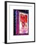 Billboard of Annie The Musical at the Palace Theatre on Broadway and Times Square at Night-Philippe Hugonnard-Framed Photographic Print