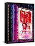 Billboard of Annie The Musical at the Palace Theatre on Broadway and Times Square at Night-Philippe Hugonnard-Framed Stretched Canvas