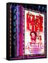 Billboard of Annie The Musical at the Palace Theatre on Broadway and Times Square at Night-Philippe Hugonnard-Framed Stretched Canvas