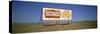 Billboard on a Landscape, Outback, Australia-null-Stretched Canvas