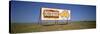 Billboard on a Landscape, Outback, Australia-null-Stretched Canvas
