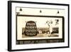 Billboard, Palos Verdes Estates, Golfer-null-Framed Art Print