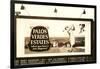 Billboard, Palos Verdes Estates, Golfer-null-Framed Art Print