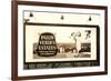 Billboard, Palos Verdes Estates, Golfer-null-Framed Premium Giclee Print