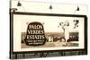 Billboard, Palos Verdes Estates, Golfer-null-Stretched Canvas