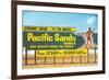 Billboard, Surfer, Beach Homes-null-Framed Premium Giclee Print