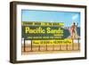 Billboard, Surfer, Beach Homes-null-Framed Art Print