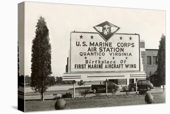 Billboard, U.S.MC Quantico, Virginia-null-Stretched Canvas