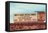 Billboard, White Sands Missile Range, New Mexico-null-Framed Stretched Canvas