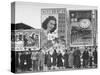 Billboards Advertising Excursions-Jack Birns-Stretched Canvas