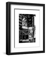 Billboards Best Musicals on Broadway and Times Square at Night - Manhattan - New York-Philippe Hugonnard-Framed Art Print