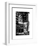 Billboards Best Musicals on Broadway and Times Square at Night - Manhattan - New York-Philippe Hugonnard-Framed Art Print