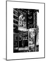 Billboards Best Musicals on Broadway and Times Square at Night - Manhattan - New York-Philippe Hugonnard-Mounted Art Print