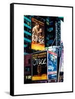 Billboards Best Musicals on Broadway and Times Square at Night - Manhattan - New York-Philippe Hugonnard-Framed Stretched Canvas