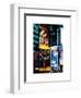 Billboards Best Musicals on Broadway and Times Square at Night - Manhattan - New York-Philippe Hugonnard-Framed Art Print