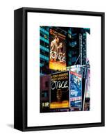 Billboards Best Musicals on Broadway and Times Square at Night - Manhattan - New York-Philippe Hugonnard-Framed Stretched Canvas