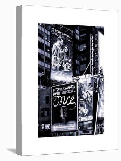 Billboards Best Musicals on Broadway and Times Square at Night - Manhattan - New York-Philippe Hugonnard-Stretched Canvas