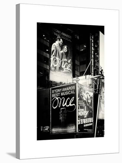 Billboards Best Musicals on Broadway and Times Square at Night - Manhattan - New York-Philippe Hugonnard-Stretched Canvas