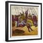 Billee Fainted on Board the Mary Jane-Ernest Henry Griset-Framed Giclee Print