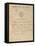 Billet adressé par Saint-Just et Robespierre à Georges Couthon-null-Framed Stretched Canvas