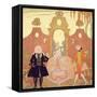 Billet Doux-Georges Barbier-Framed Stretched Canvas