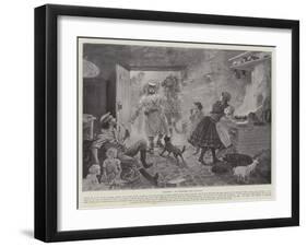 Billeted, an Unwelcome Visit in Poland-Henry Charles Seppings Wright-Framed Giclee Print
