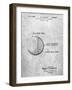 Billiard Ball Patent-Cole Borders-Framed Art Print