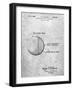 Billiard Ball Patent-Cole Borders-Framed Art Print