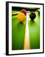 Billiard Balls-Steve Allsopp-Framed Premium Photographic Print