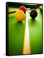 Billiard Balls-Steve Allsopp-Framed Stretched Canvas