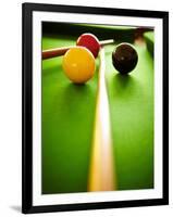 Billiard Balls-Steve Allsopp-Framed Photographic Print