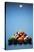 Billiard Game-Andria Patino-Stretched Canvas