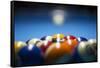 Billiard Game-Andria Patino-Framed Stretched Canvas