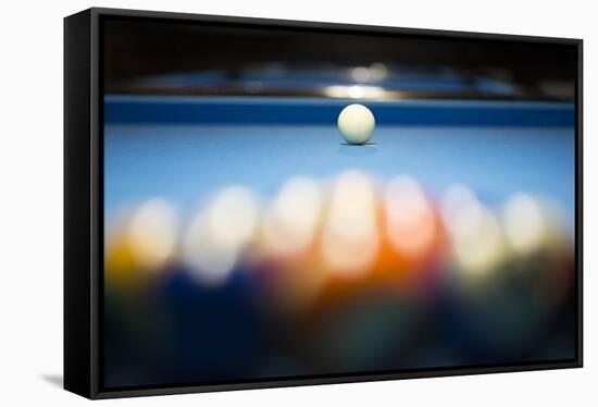 Billiard Game-Andria Patino-Framed Stretched Canvas