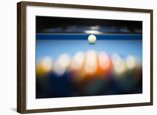 Billiard Game-Andria Patino-Framed Photographic Print