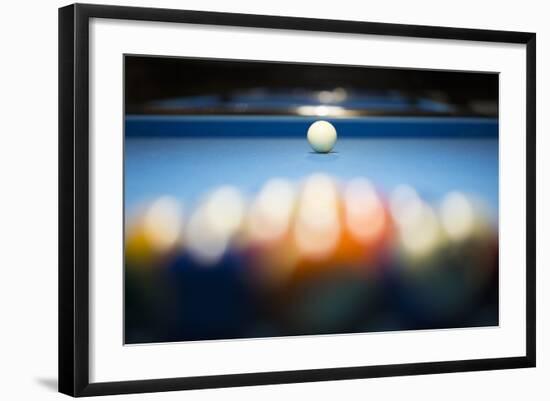 Billiard Game-Andria Patino-Framed Photographic Print