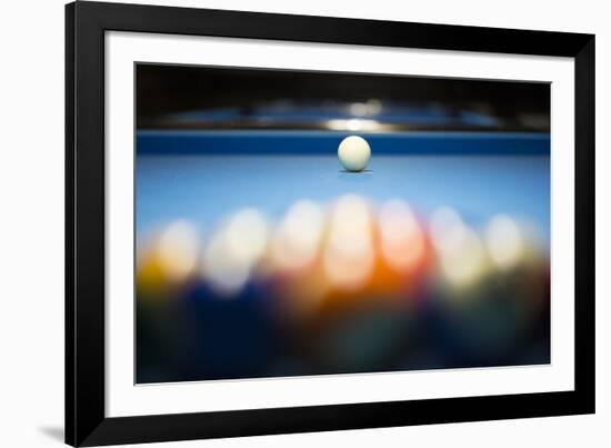 Billiard Game-Andria Patino-Framed Photographic Print